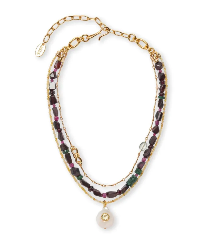 Athena Necklace in Midnight sold by Lizzie Fortunato