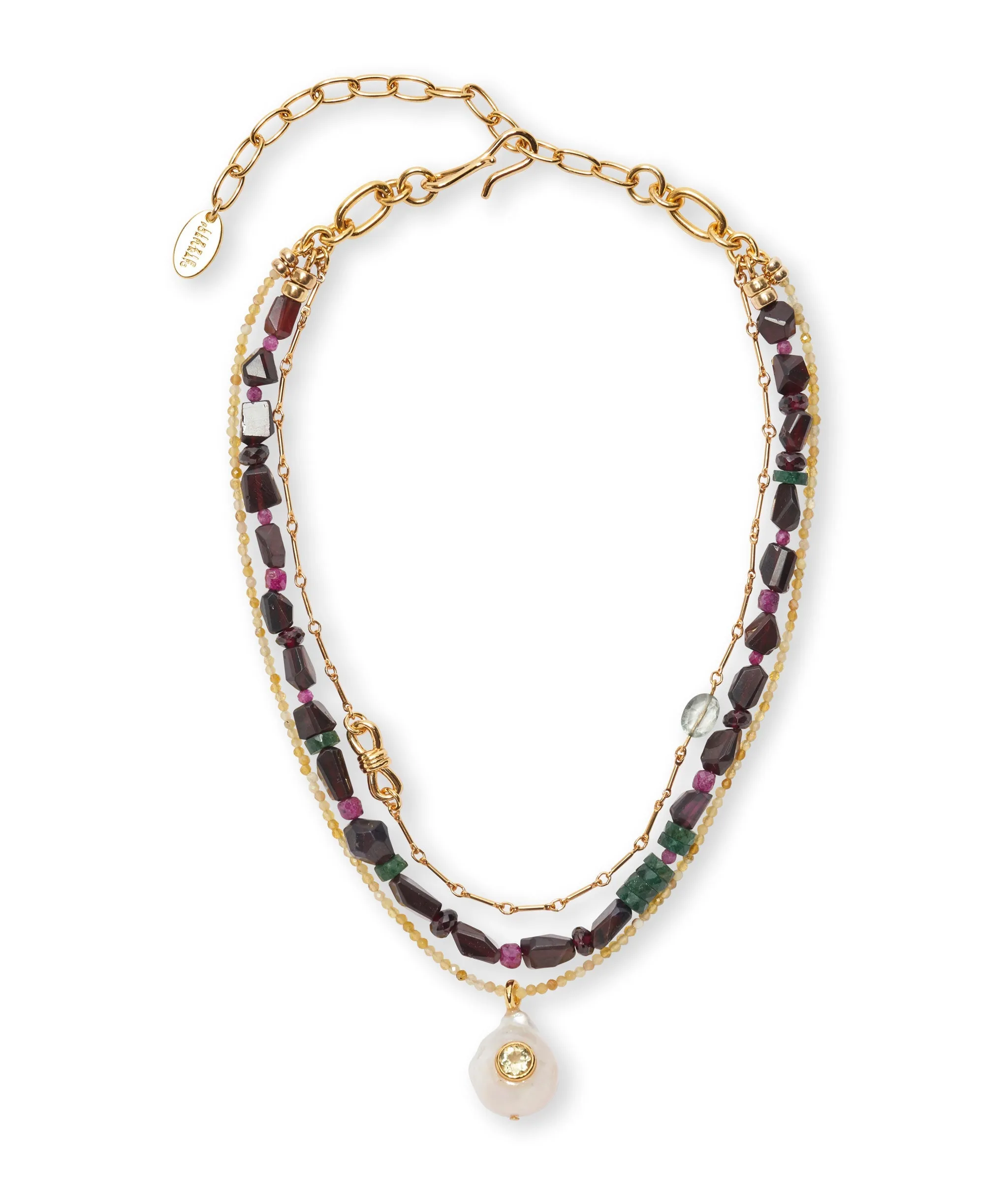 Athena Necklace in Midnight sold by Lizzie Fortunato
