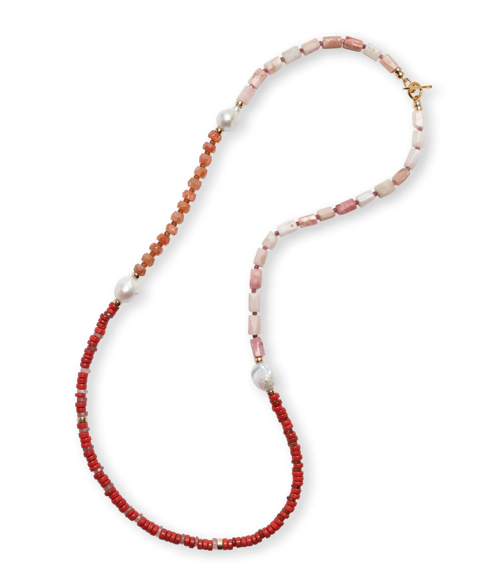 Cabana Necklace in Panama Pink sold by Lizzie Fortunato product image thumbnail 2