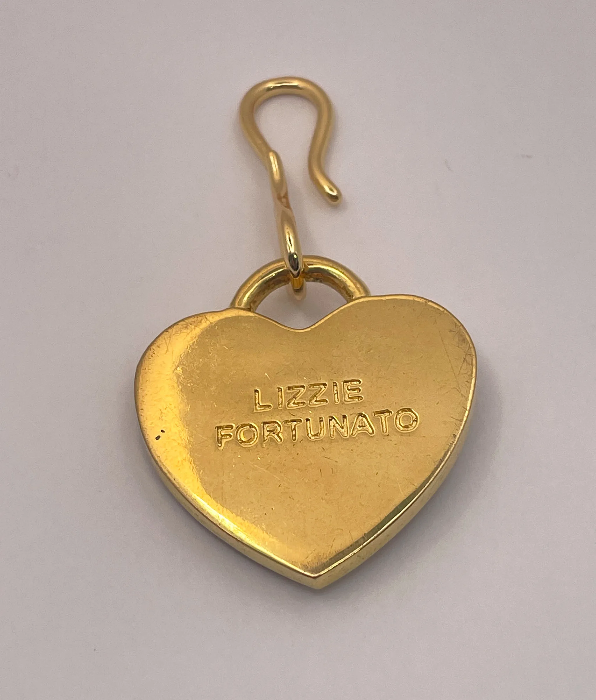 Heart Pendant in First Love sold by Lizzie Fortunato product image thumbnail 3