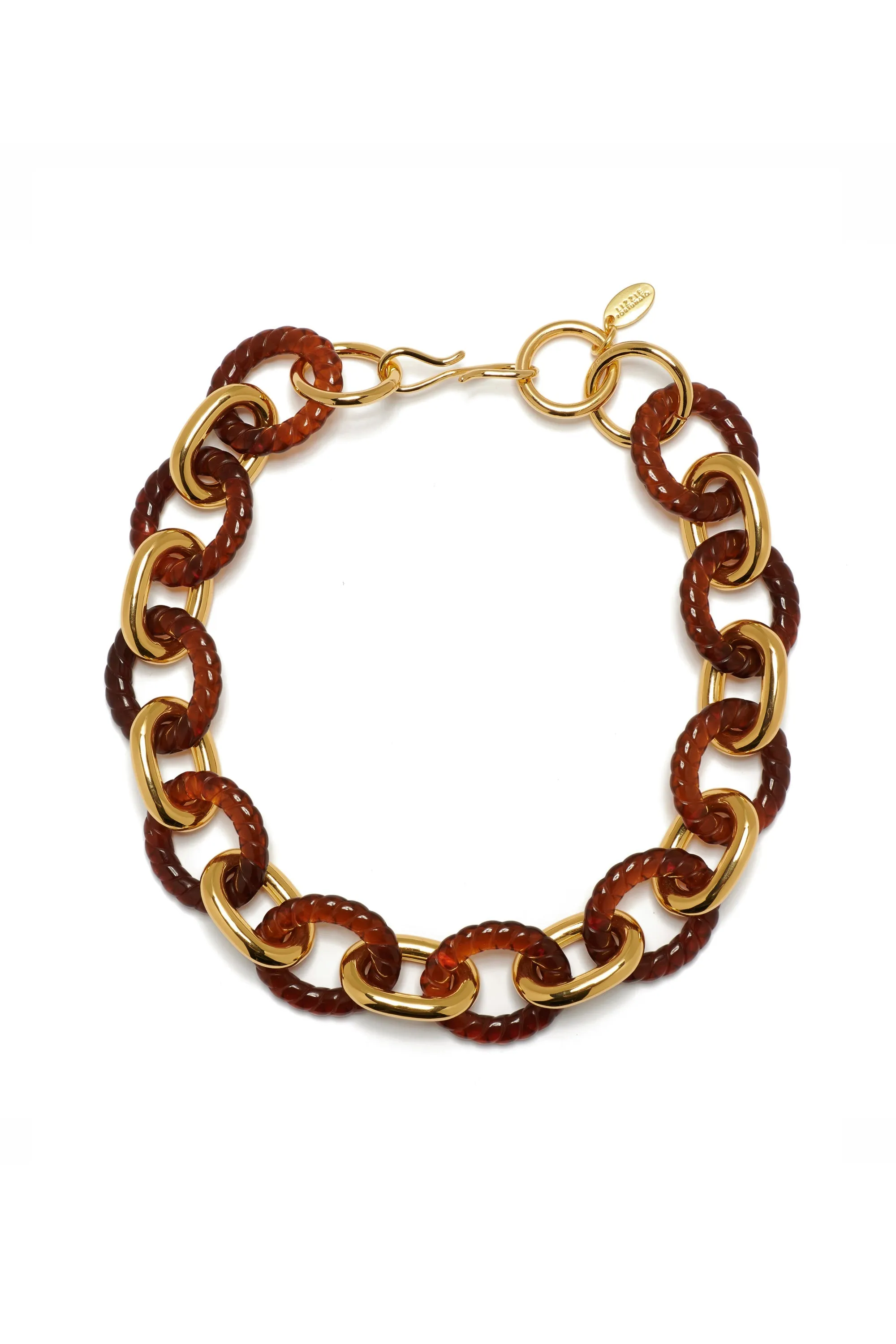 Mirrored Sea Necklace In Tortoise sold by Lizzie Fortunato