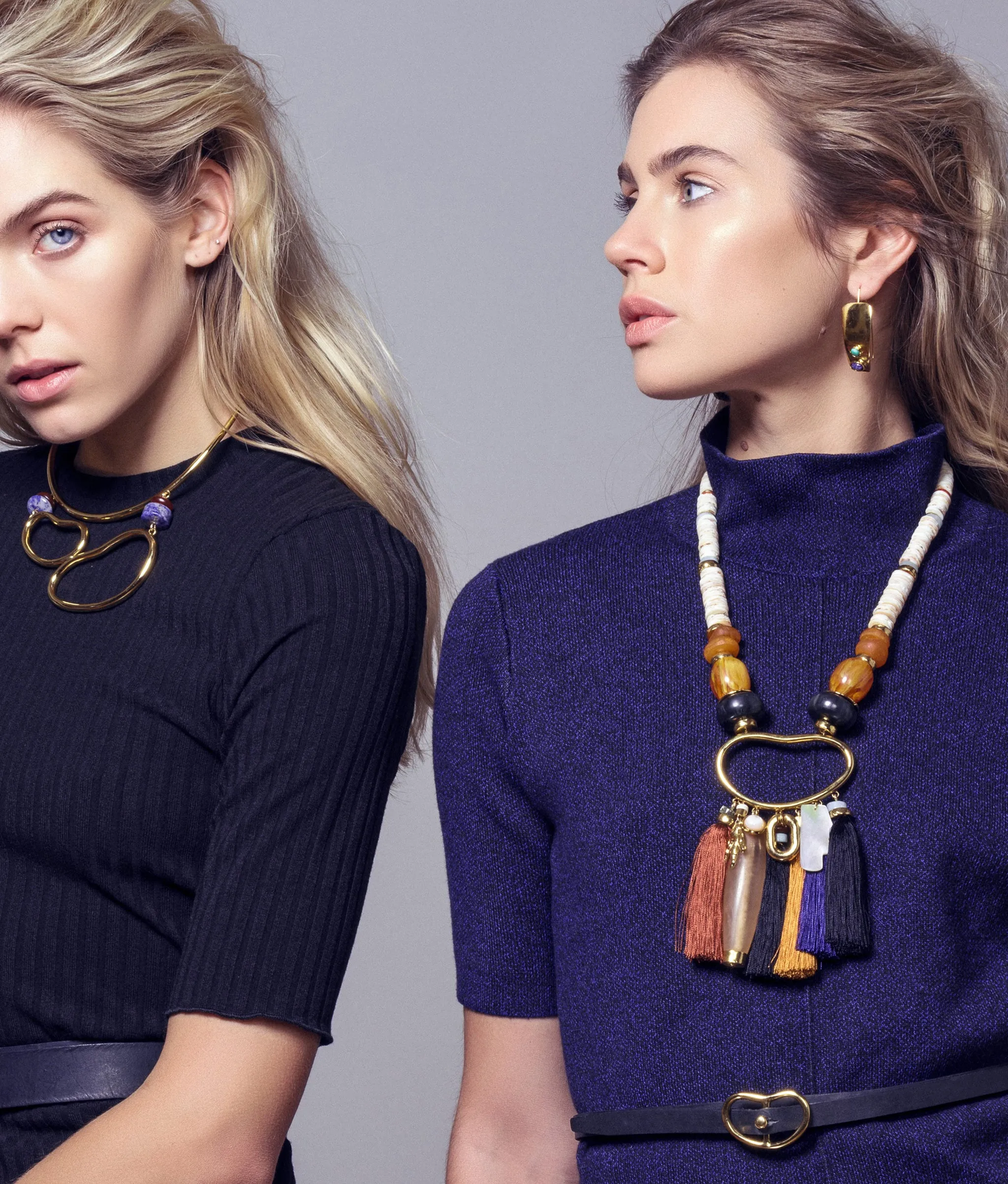 Brush Stroke Necklace sold by Lizzie Fortunato product image thumbnail 2