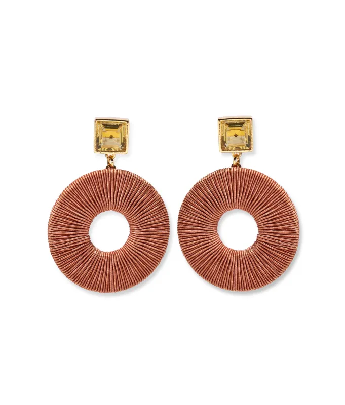 Palmier Earrings sold by Lizzie Fortunato
