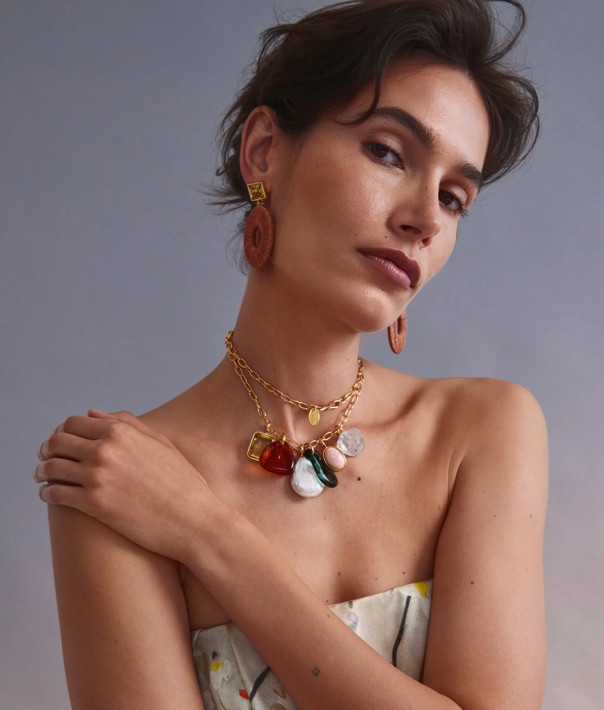 Palmier Earrings sold by Lizzie Fortunato product image thumbnail 2