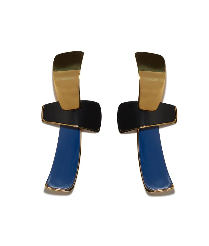 Ernesto Earrings In Cruise made by Lizzie Fortunato