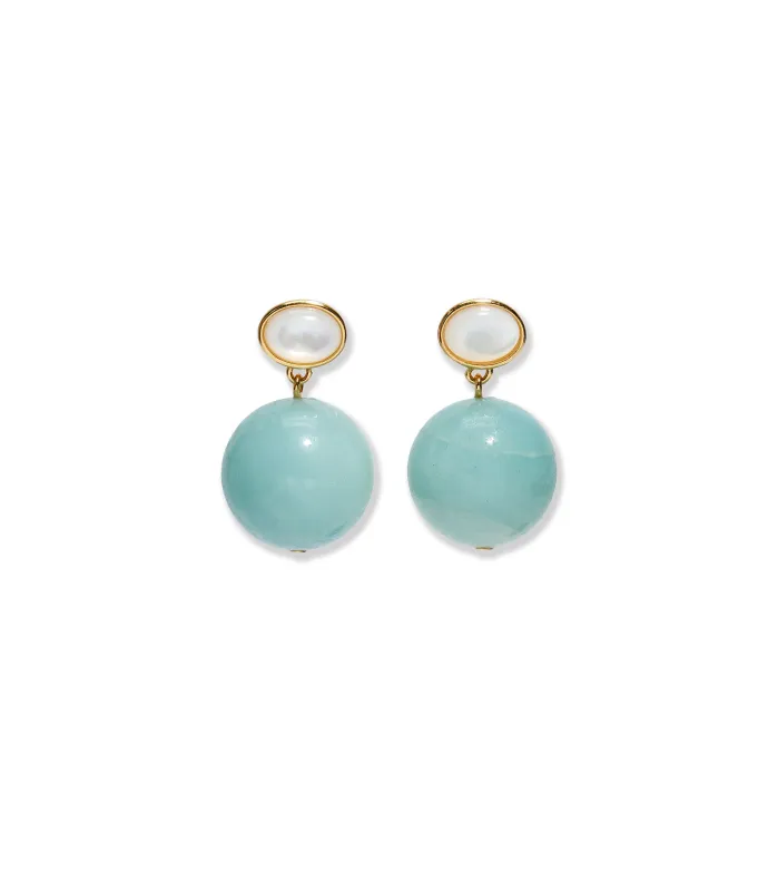 Cora Drop Earrings made by Lizzie Fortunato