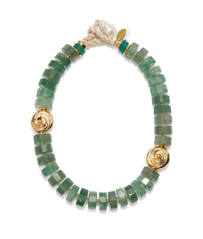 Nautilus Collar made by Lizzie Fortunato