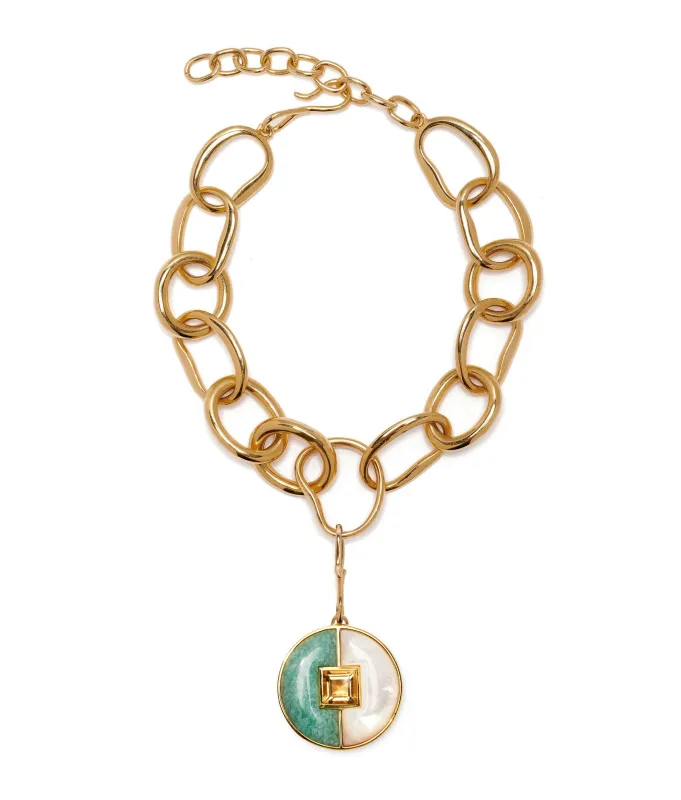 Porto Necklace in New Wave sold by Lizzie Fortunato