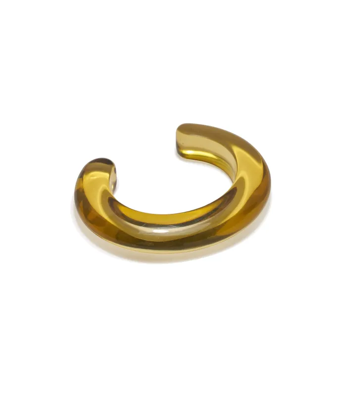 Ridge Cuff in Apple made by Lizzie Fortunato