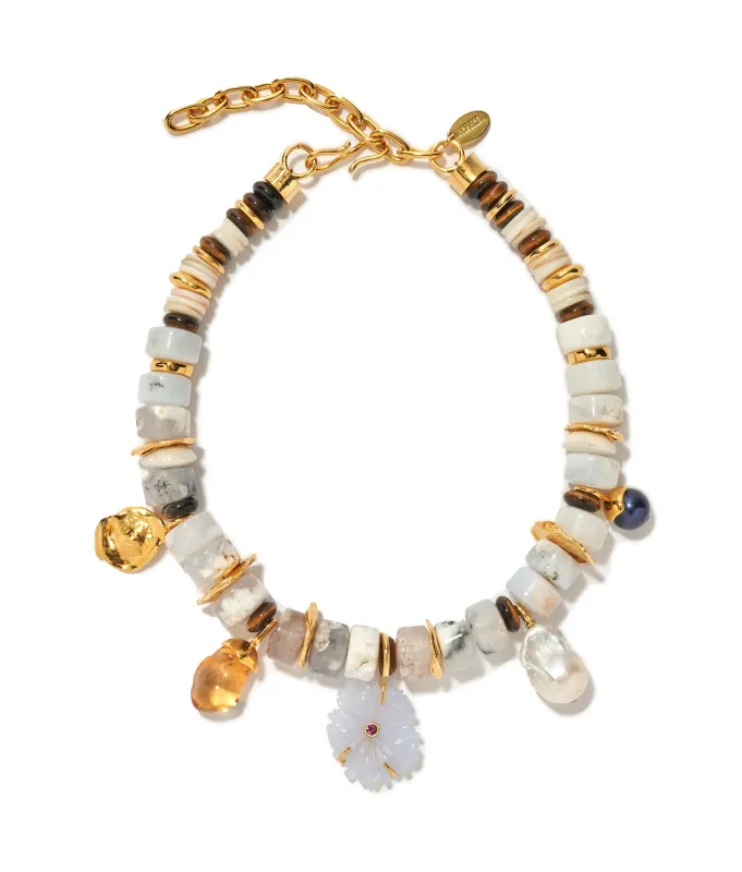 Aster Collar made by Lizzie Fortunato