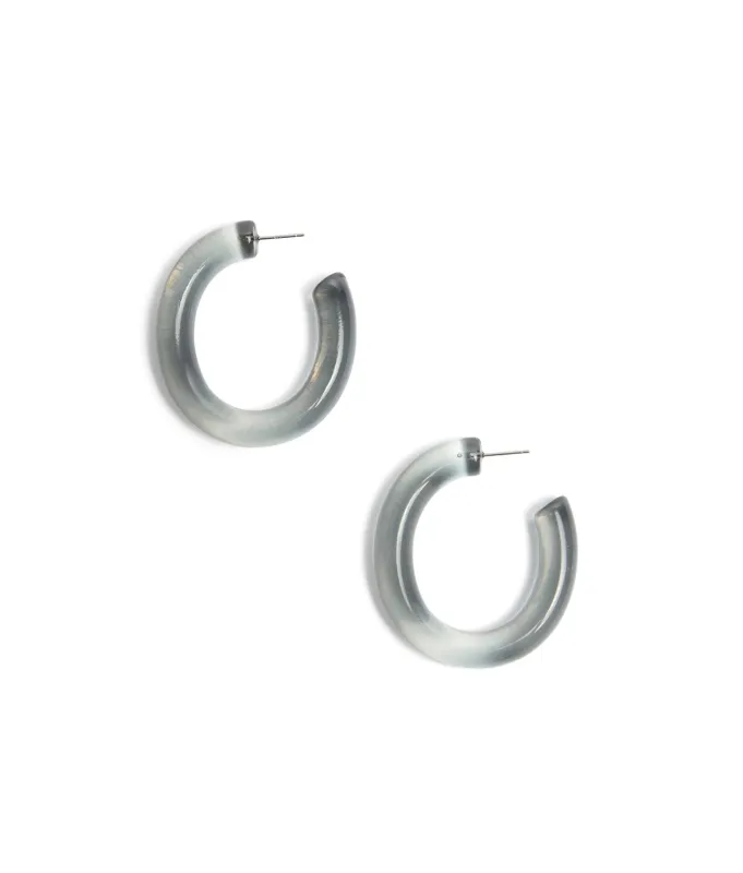 Rome Hoops in Mineral made by Lizzie Fortunato