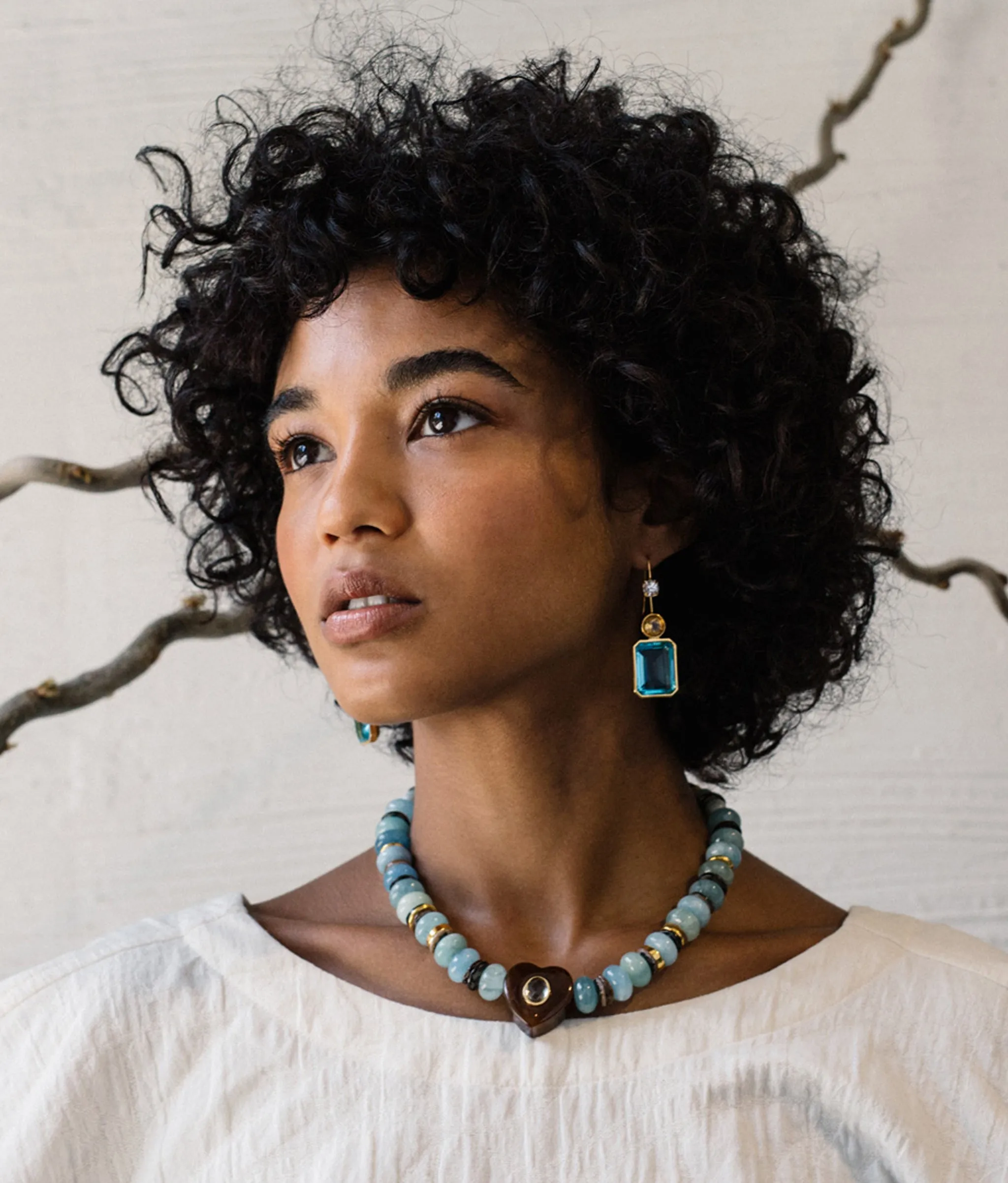 Azulejo Tile Earrings sold by Lizzie Fortunato product image thumbnail 2