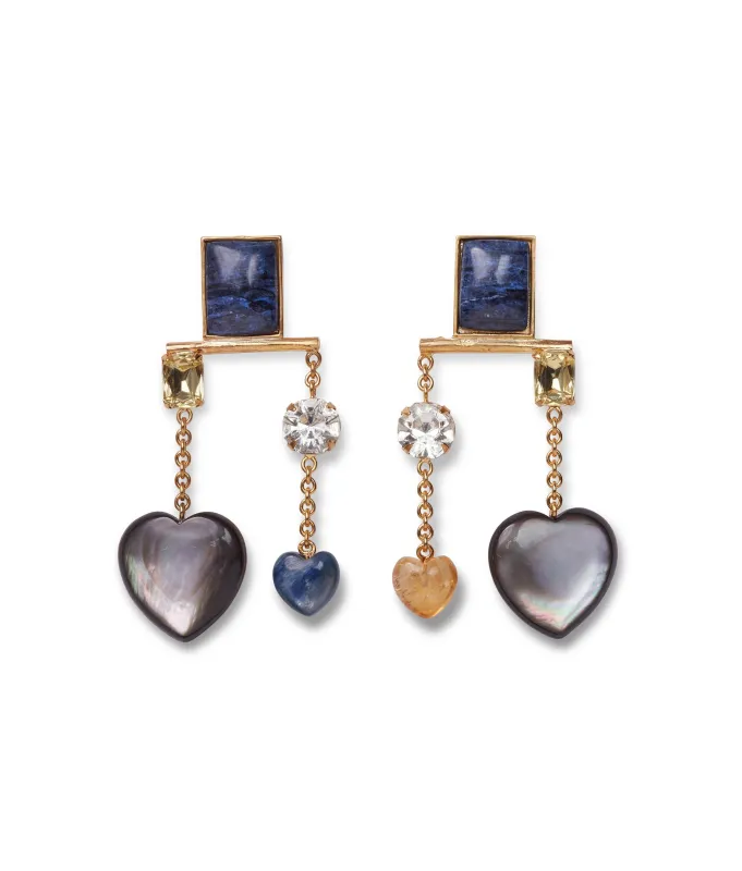 Lucky Earrings made by Lizzie Fortunato