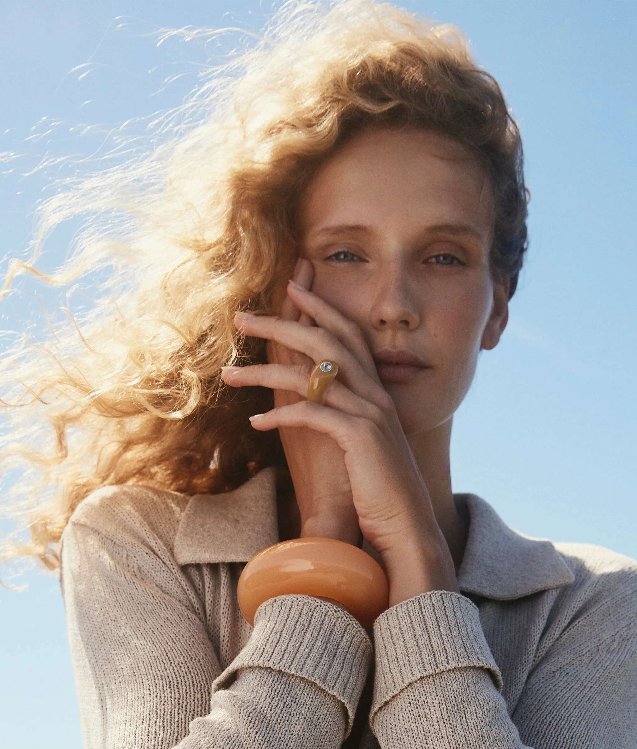 Monument Ring in Ochre sold by Lizzie Fortunato product image thumbnail 2