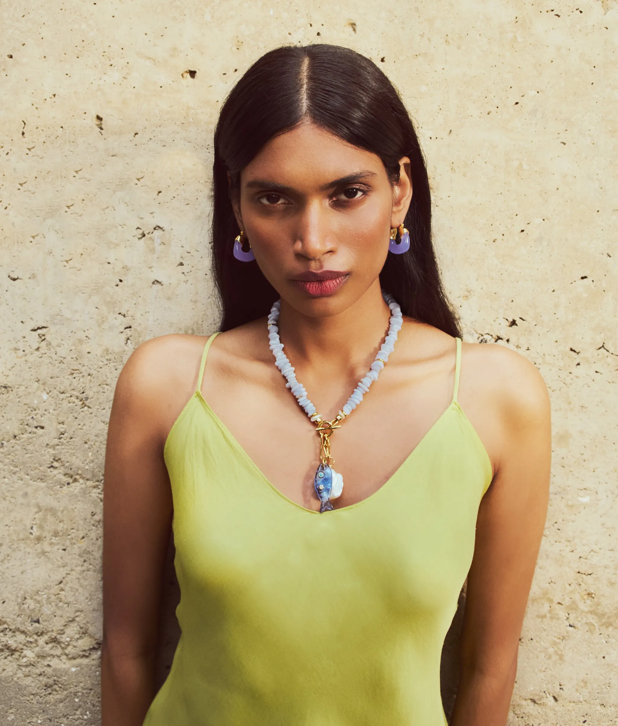 Blue Fish Charm sold by Lizzie Fortunato product image thumbnail 2