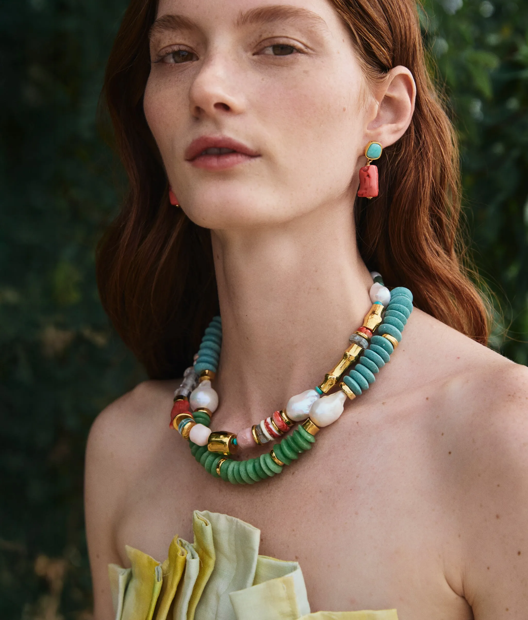 Tavira Necklace in Midori sold by Lizzie Fortunato product image thumbnail 2