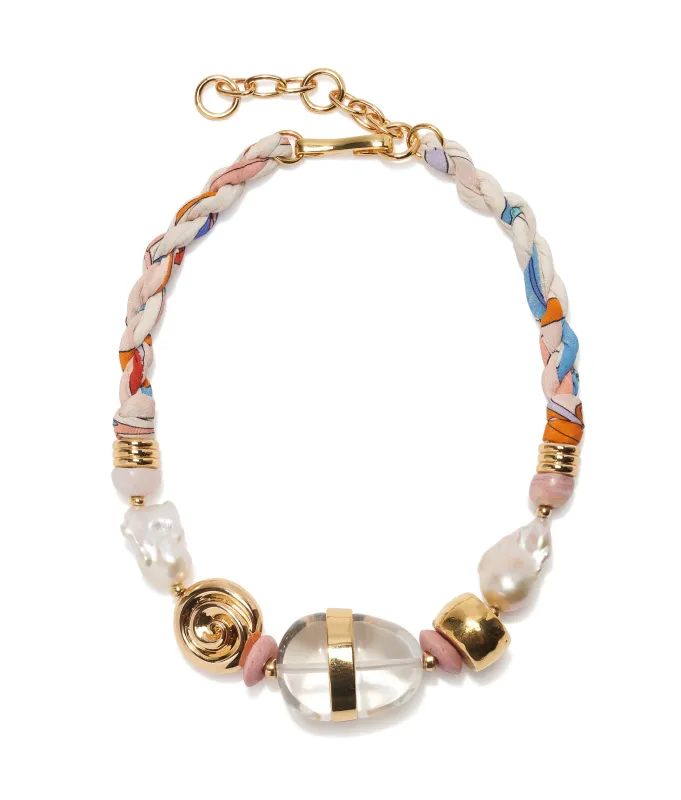 Glass Beach Necklace in Majorca sold by Lizzie Fortunato