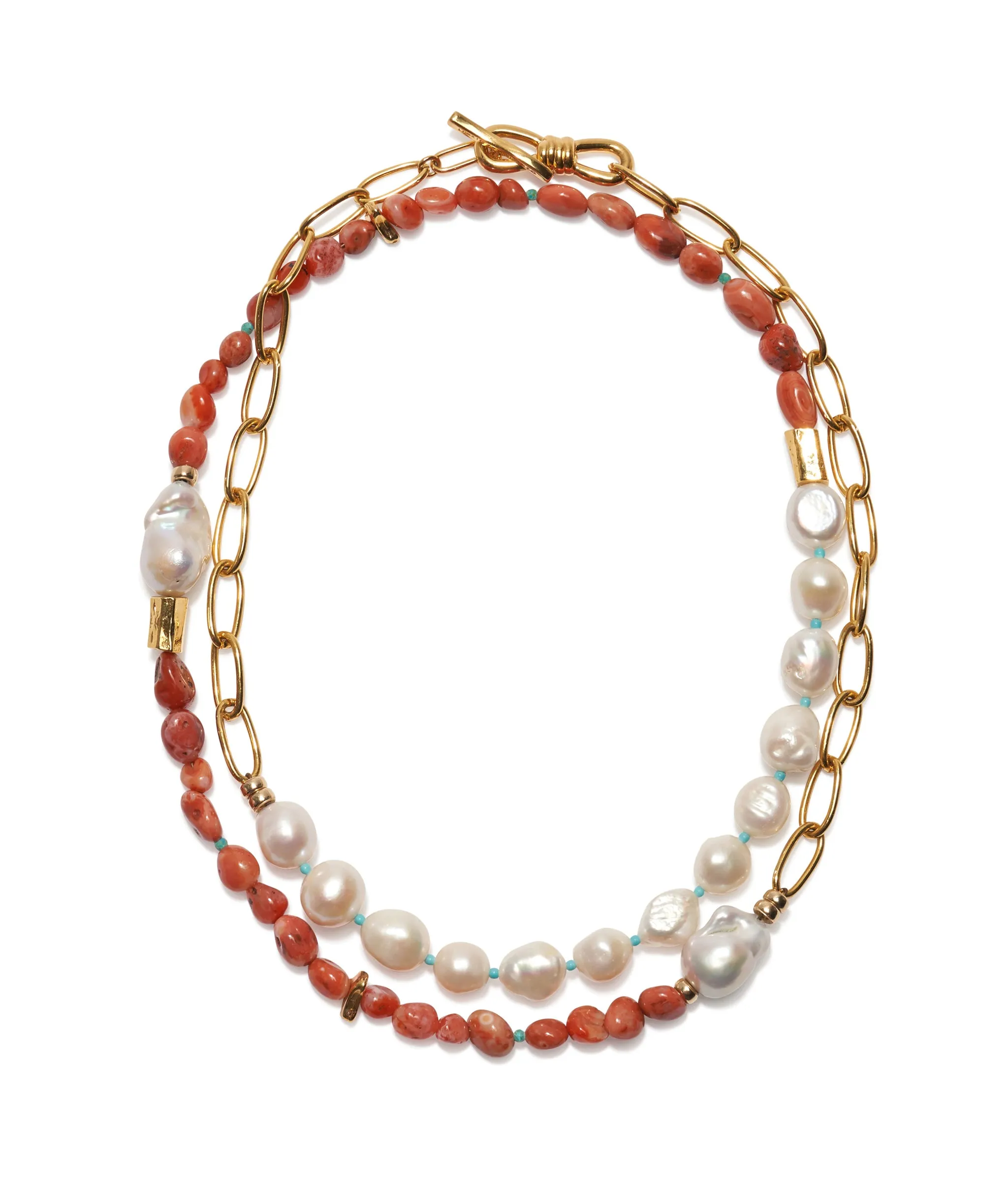 Porto Covo Necklace in Soleil sold by Lizzie Fortunato