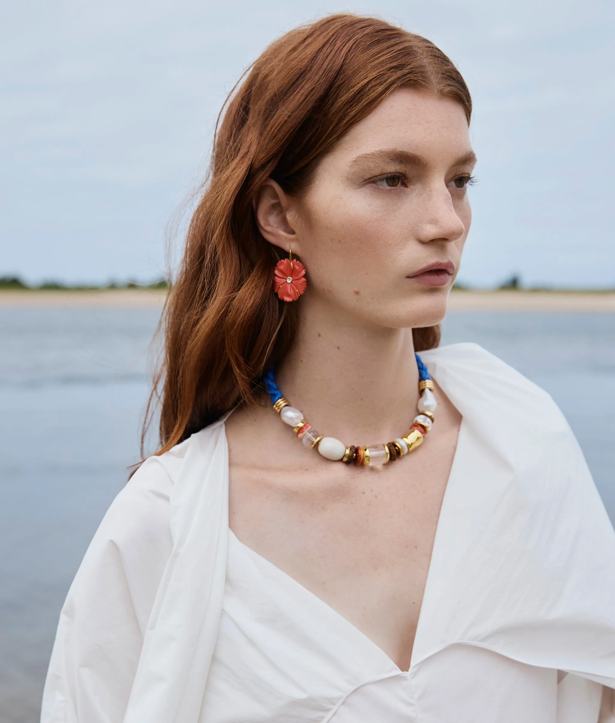 New Bloom Earrings in Spice sold by Lizzie Fortunato product image thumbnail 2