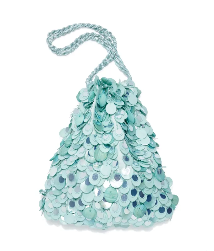 Gala Bag in Aquamarine made by Lizzie Fortunato