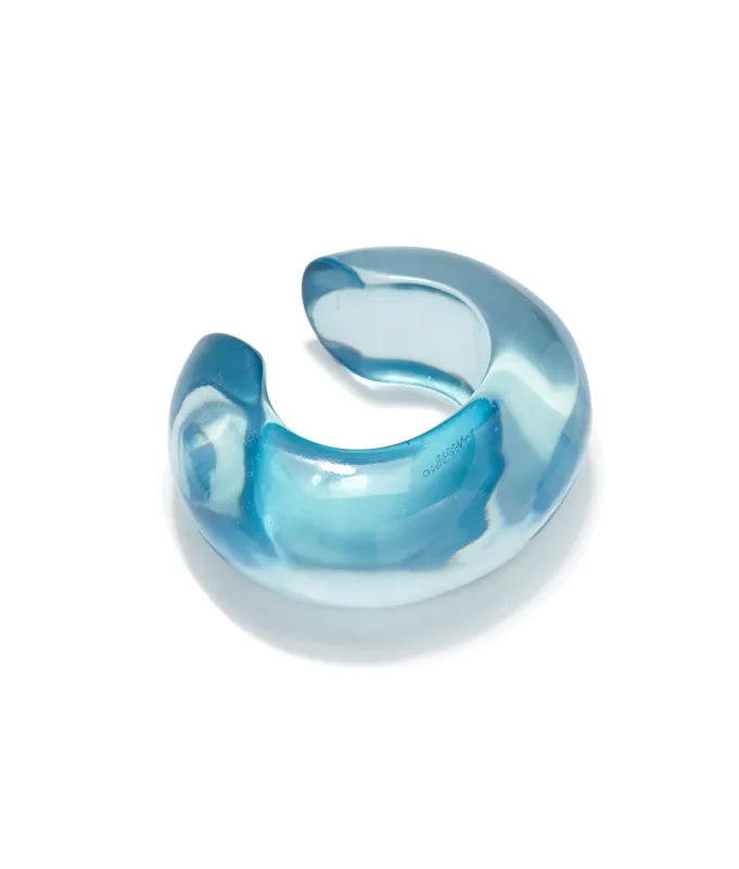 Arc Cuff in Lagoon made by Lizzie Fortunato