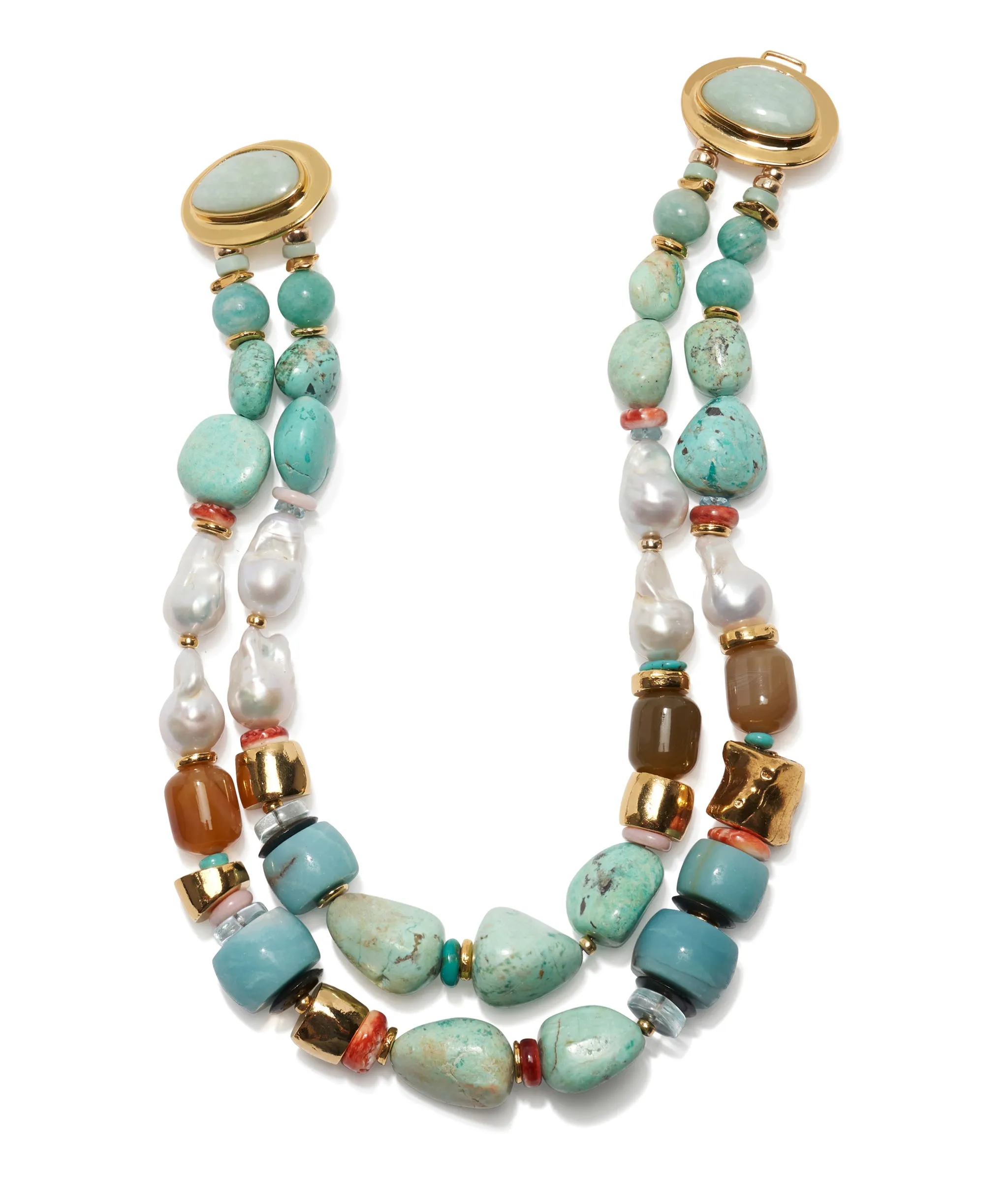 Ariel Necklace in Riviera sold by Lizzie Fortunato