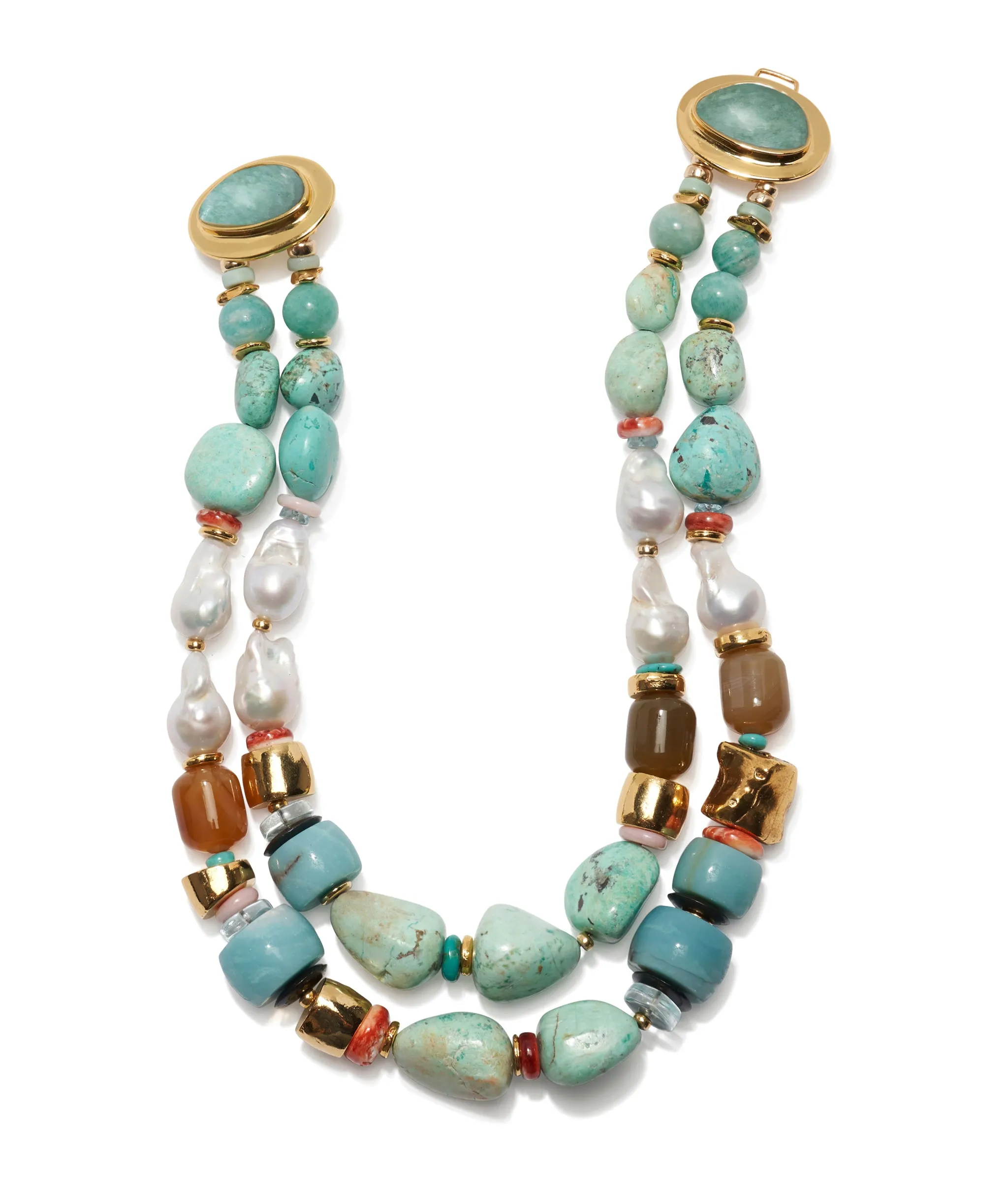 Ariel Necklace in Riviera sold by Lizzie Fortunato product image thumbnail 4