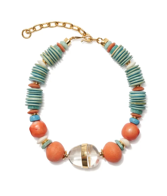 Neptune Collar in Solstice made by Lizzie Fortunato