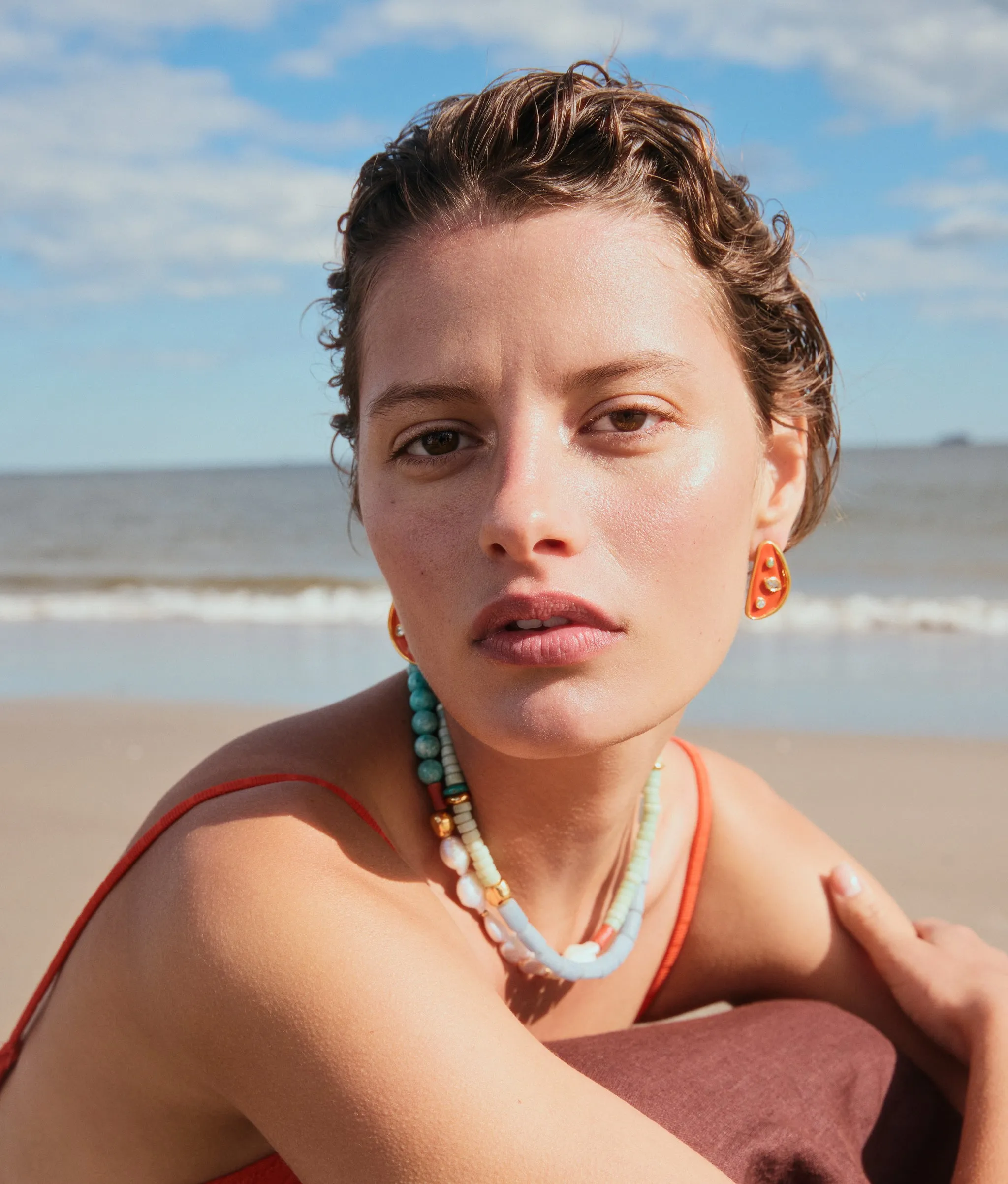 Cabana Necklace in Isla sold by Lizzie Fortunato product image thumbnail 5