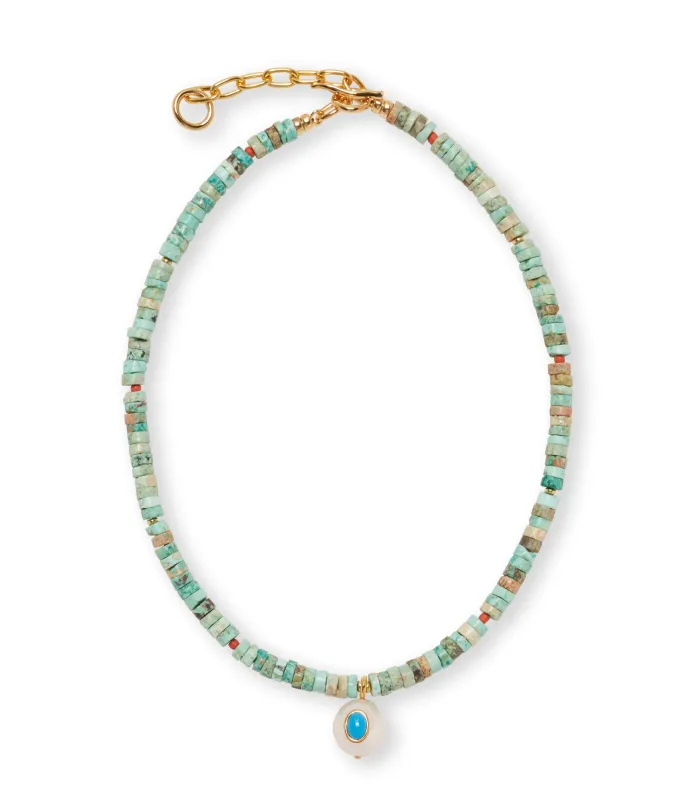 Pomelo Pearl Necklace made by Lizzie Fortunato