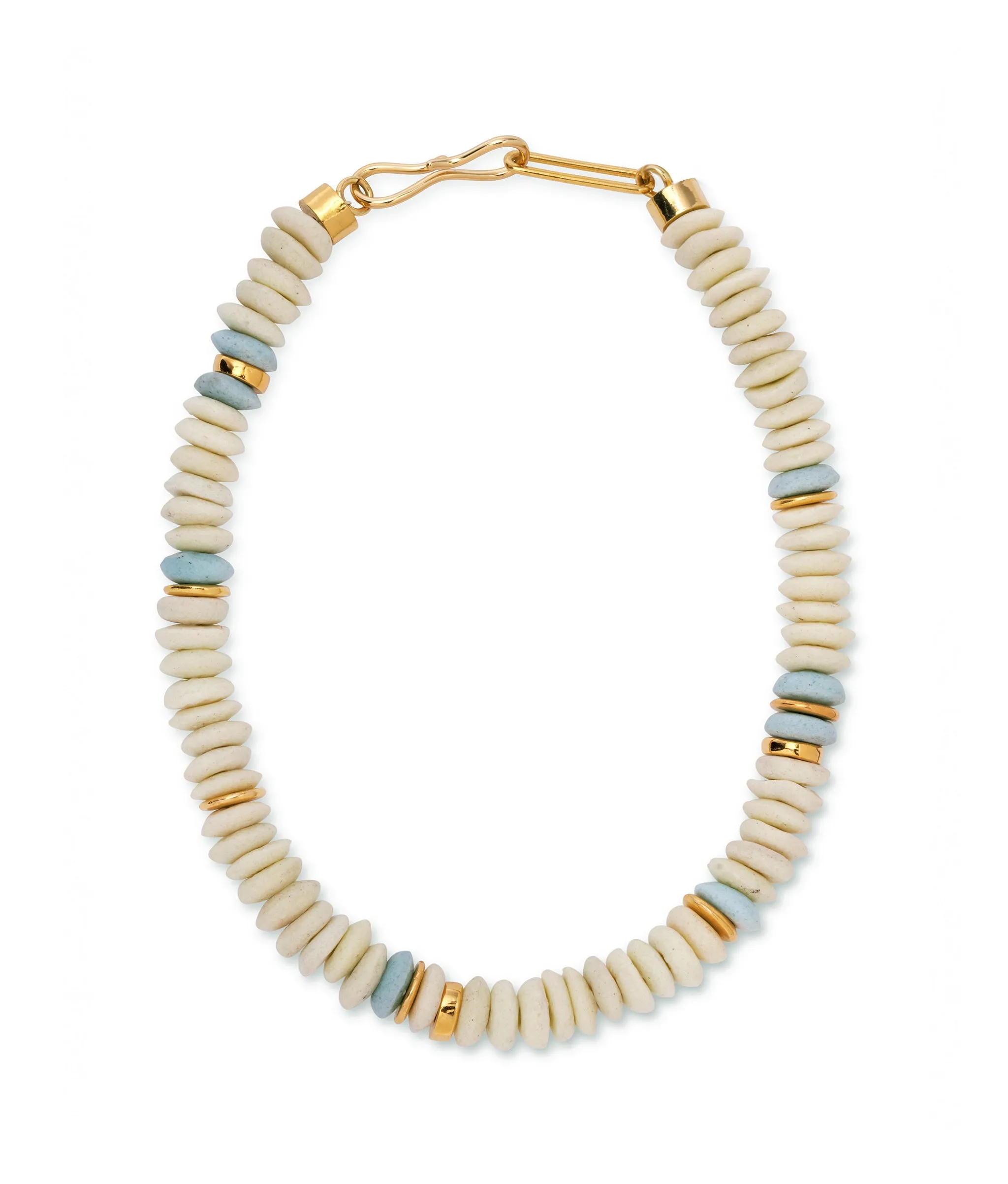 Laguna Necklace in White sold by Lizzie Fortunato