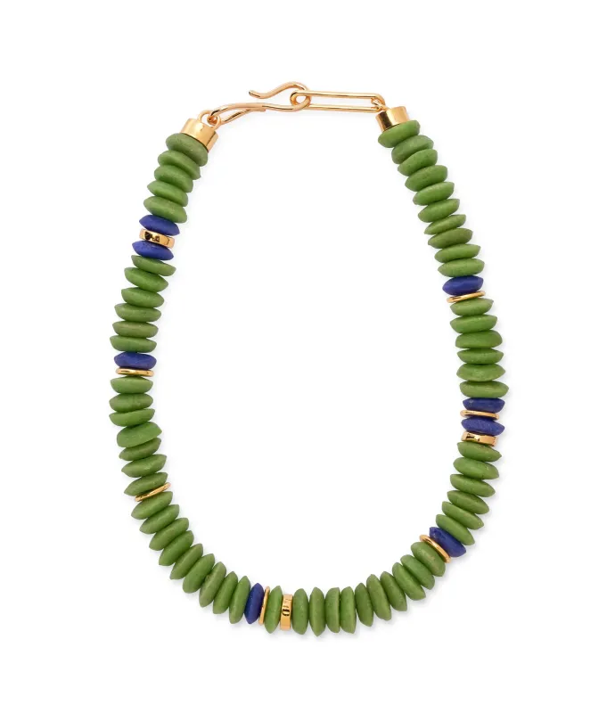 Laguna Necklace in Pistachio made by Lizzie Fortunato