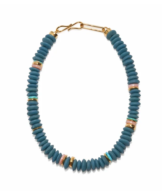 Laguna Necklace in Turquoise Ocean made by Lizzie Fortunato