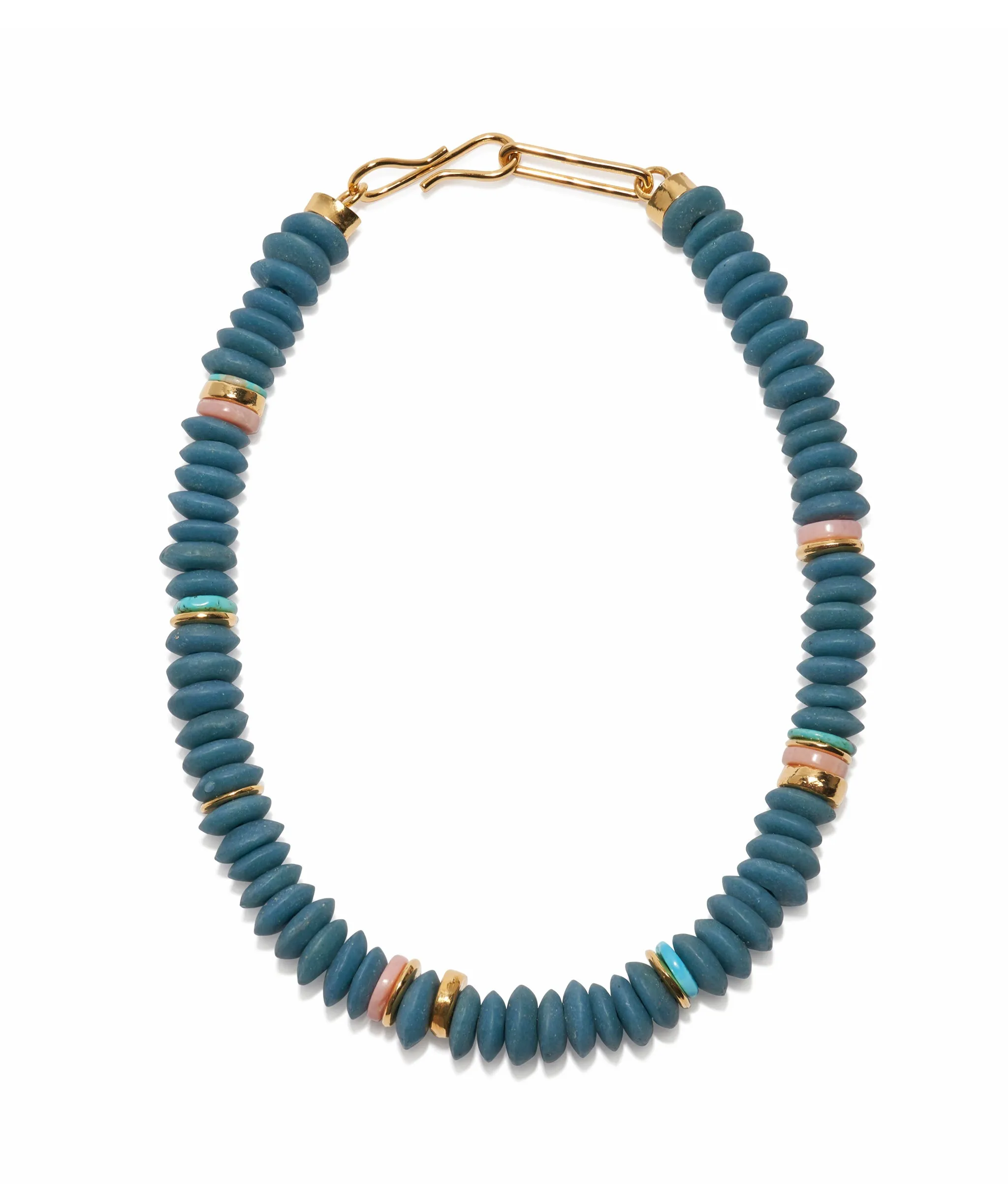 Laguna Necklace in Turquoise Ocean sold by Lizzie Fortunato