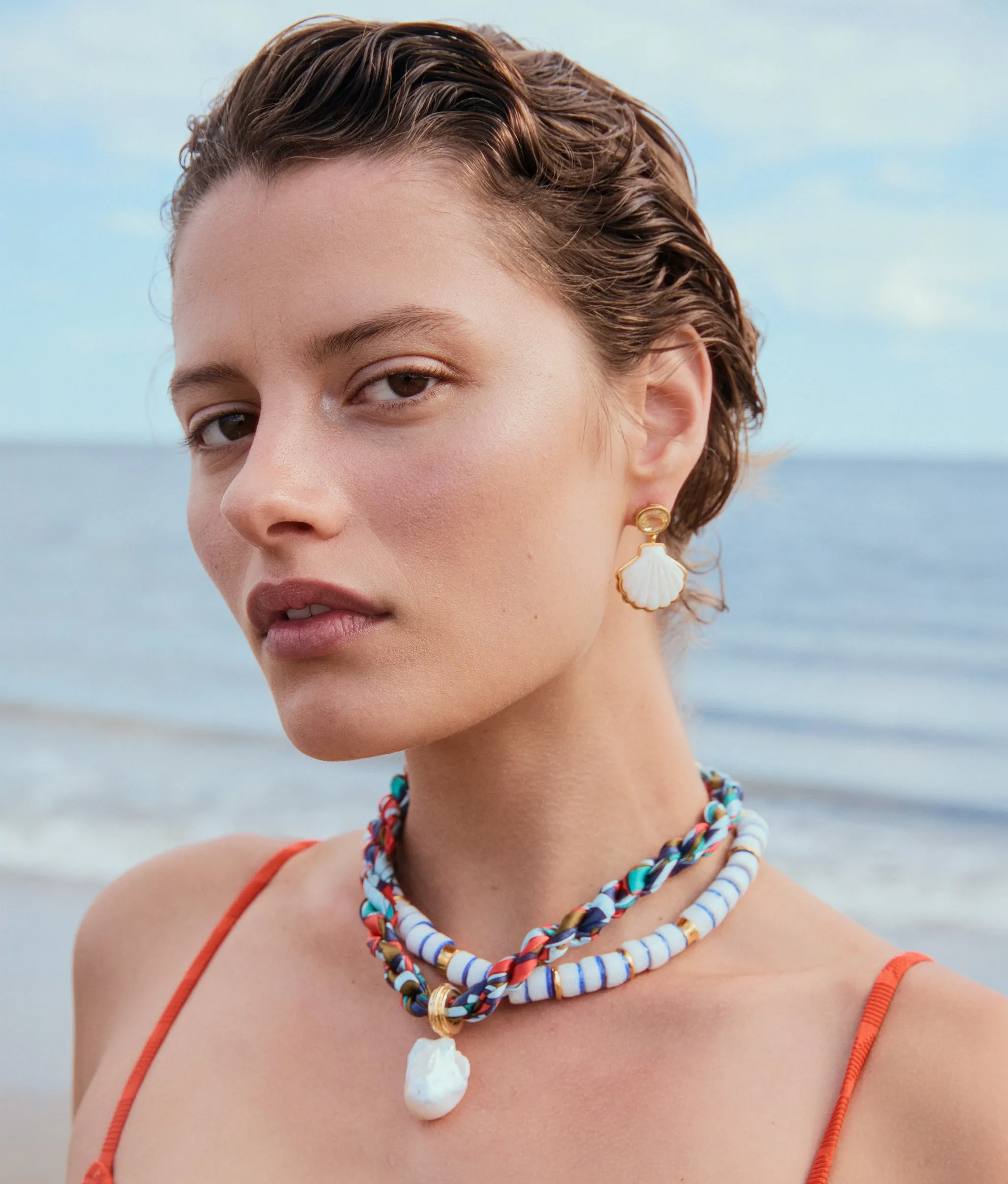 Woven Collar in Ibiza sold by Lizzie Fortunato product image thumbnail 2