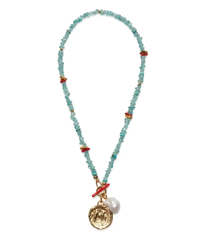 Crystal Cala Necklace made by Lizzie Fortunato