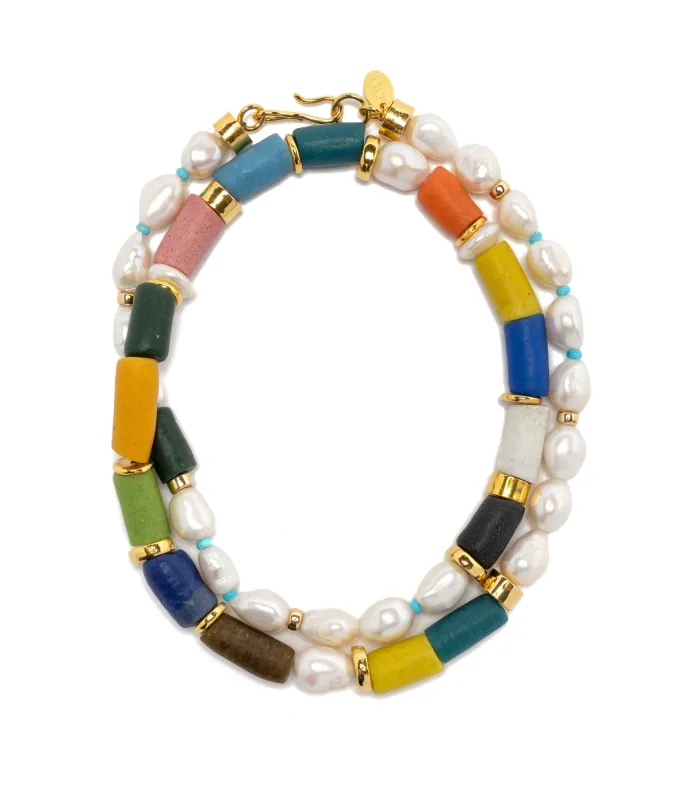 Daydream Necklace in Rainbow made by Lizzie Fortunato