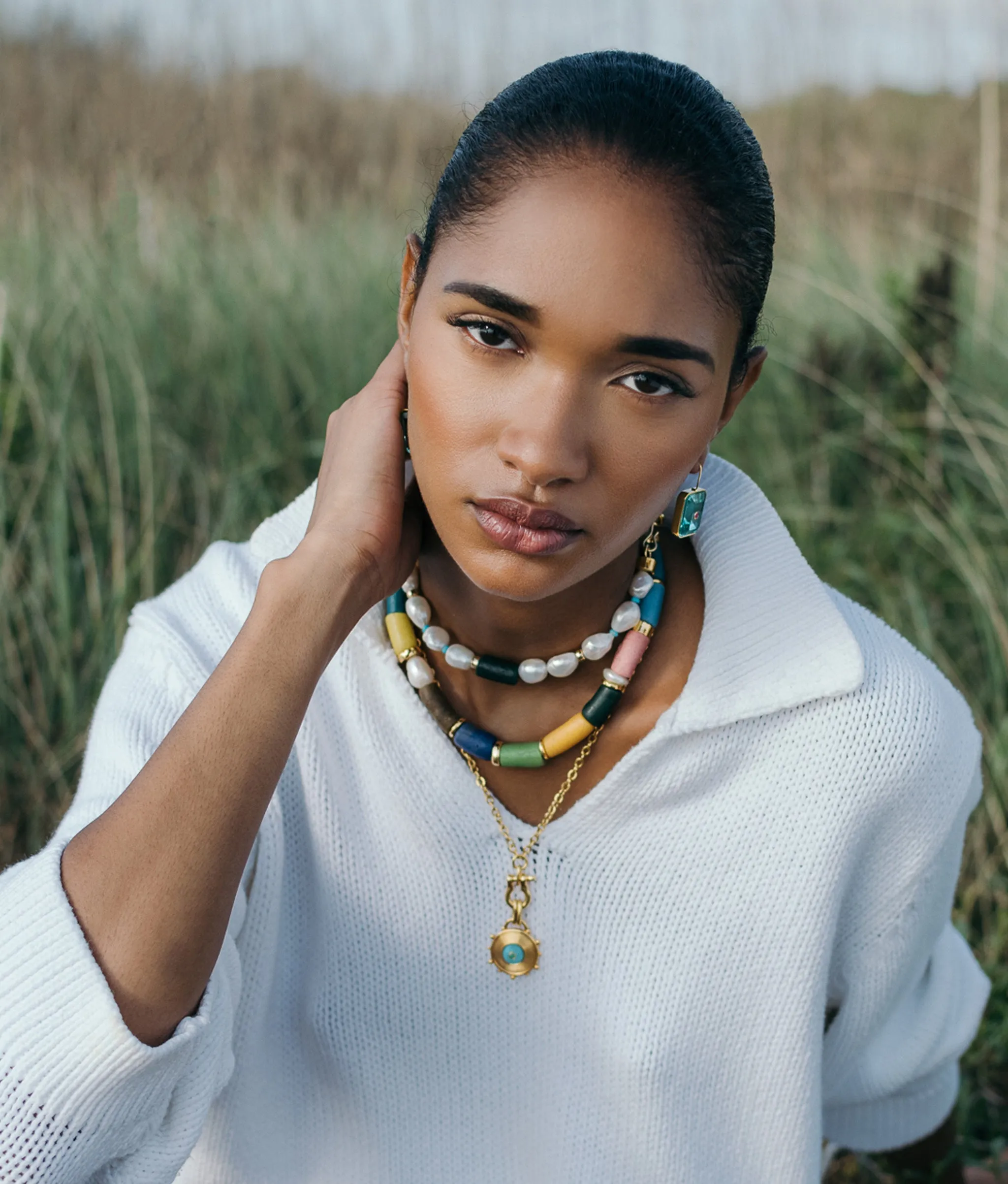 Daydream Necklace in Rainbow sold by Lizzie Fortunato product image thumbnail 3