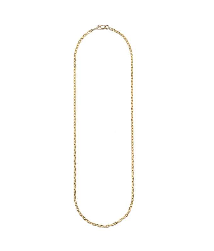 14k Gold Keepsake Chain Necklace made by Lizzie Fortunato