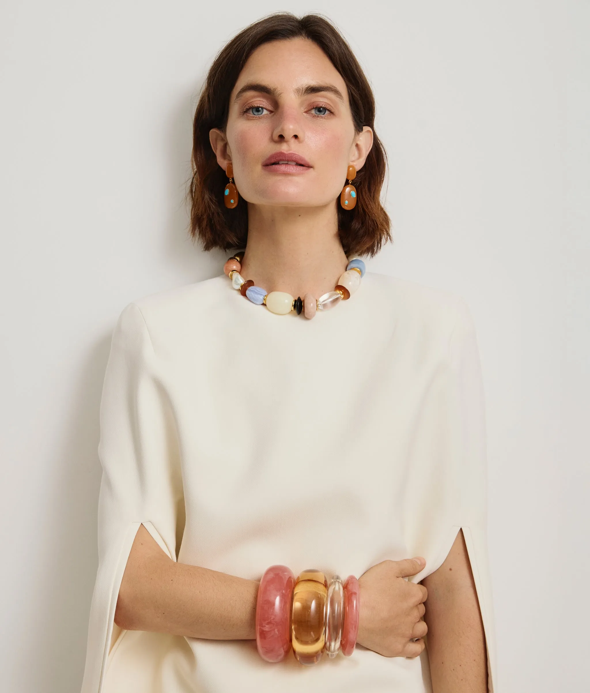 Monument Collar in Monarch sold by Lizzie Fortunato product image thumbnail 3