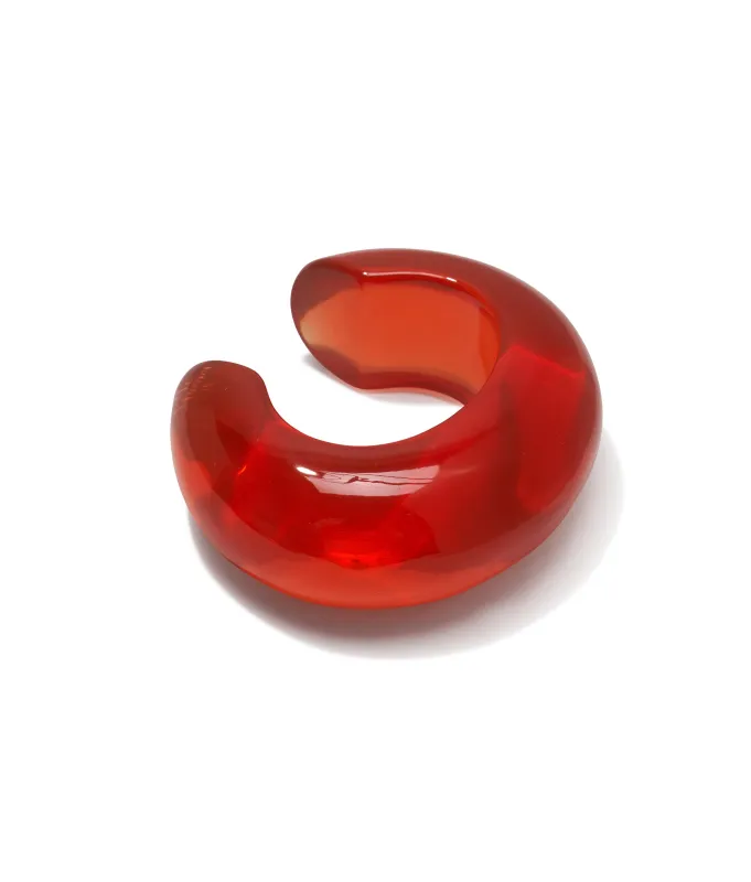Arc Cuff in Cerise made by Lizzie Fortunato