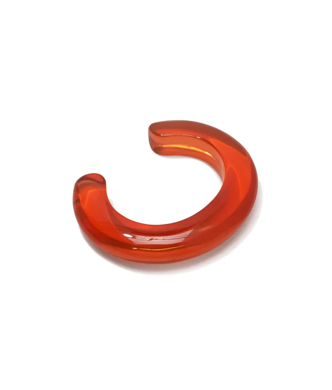 Ridge Cuff in Cerise made by Lizzie Fortunato