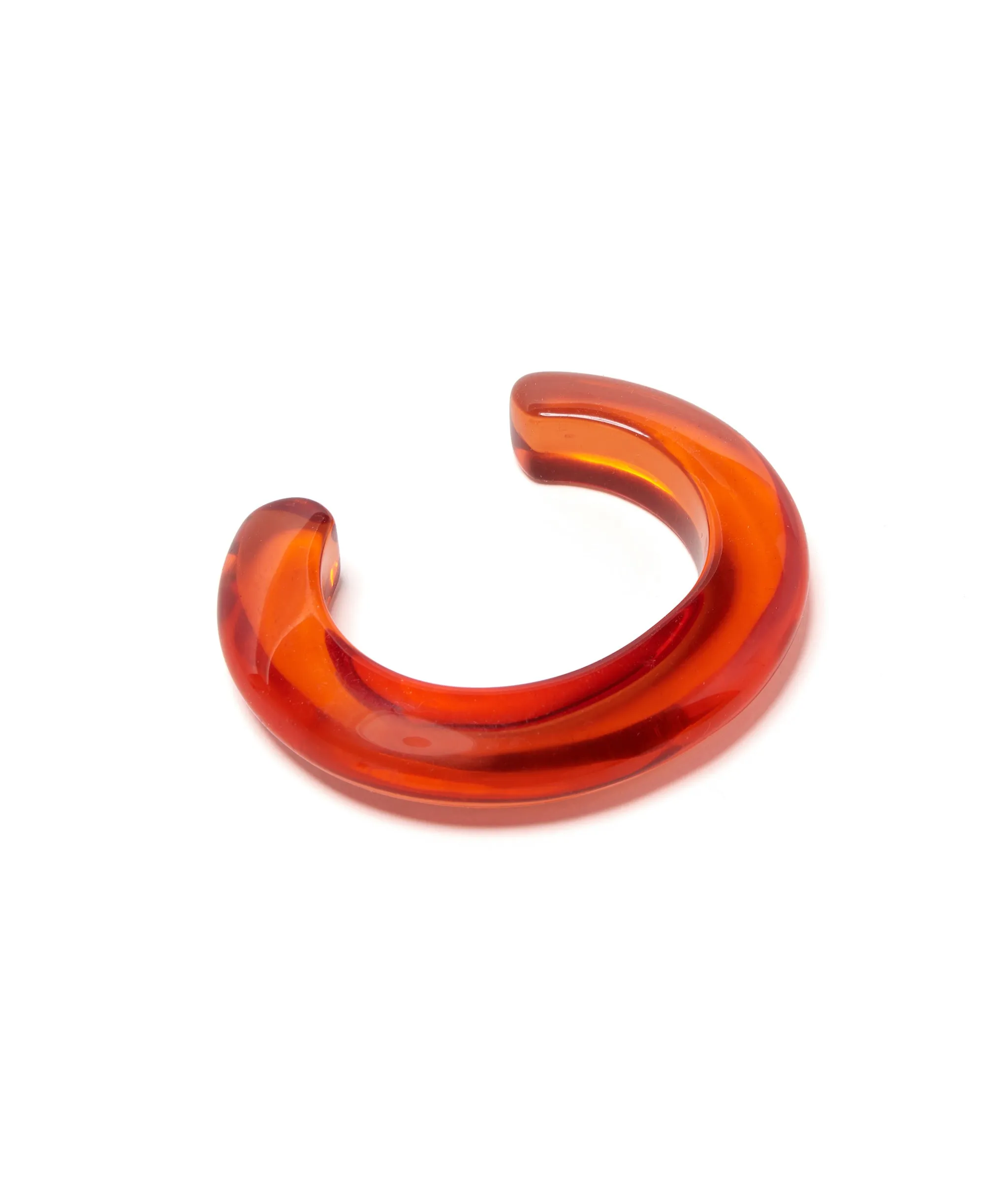 Ridge Cuff in Persimmon sold by Lizzie Fortunato