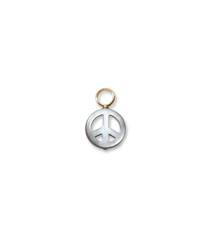 Peace & Love Charm made by Lizzie Fortunato