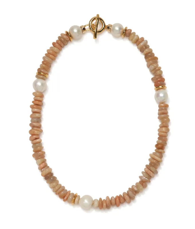 Mood Necklace in Sunstone made by Lizzie Fortunato