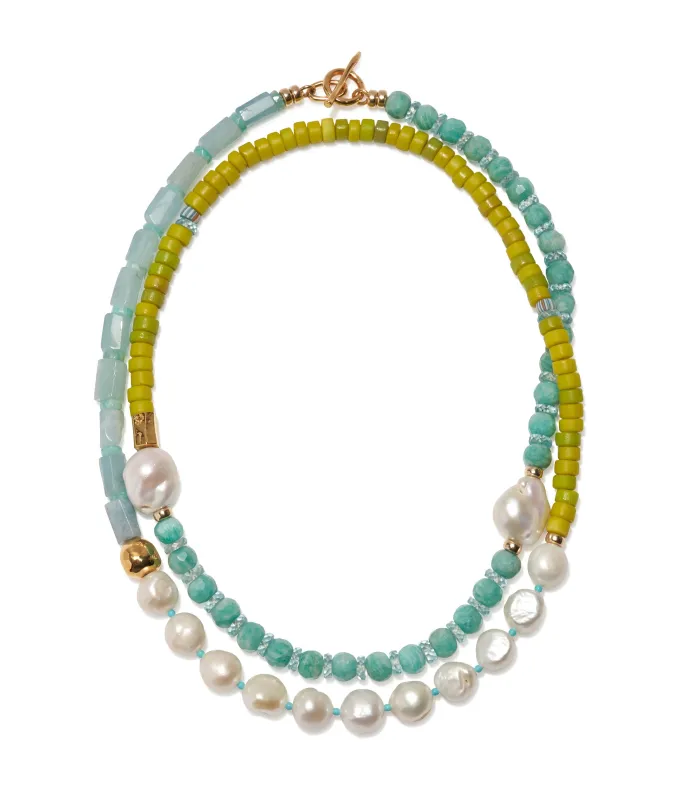 Cabana Necklace in Starfruit made by Lizzie Fortunato