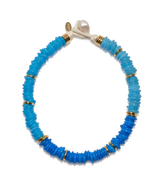 Lita Necklace in Azzura made by Lizzie Fortunato