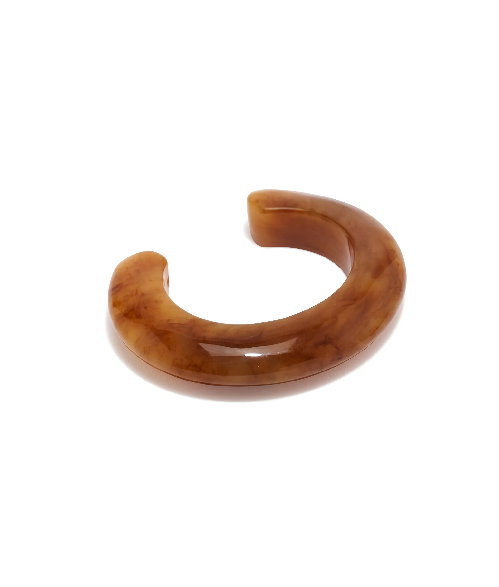 Ridge Cuff in Mocha sold by Lizzie Fortunato