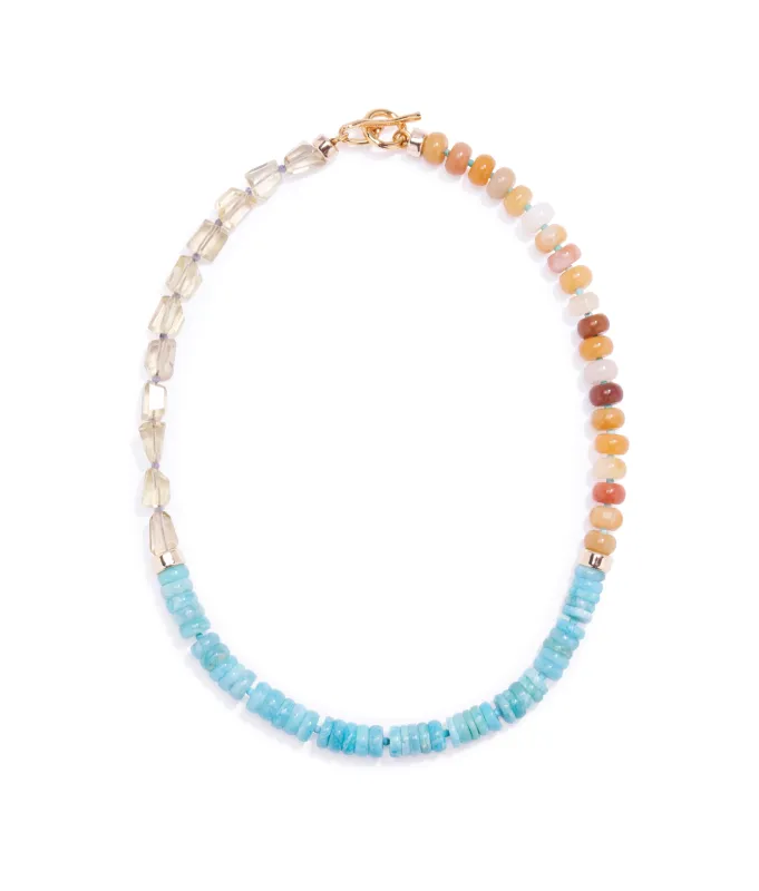 Chama Necklace in Seaside made by Lizzie Fortunato