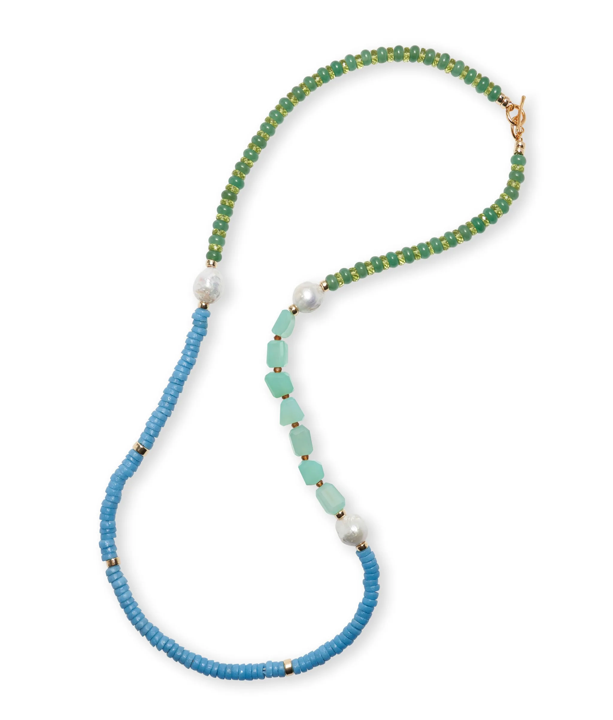 Cabana Necklace in Lime Berry sold by Lizzie Fortunato product image thumbnail 2